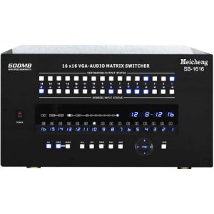 SB-1616，16進16出 影音交叉矩陣切換器