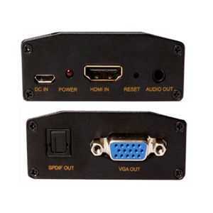 HD-121VGA HDMI 轉 VGA訊號轉換器